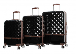 Nicole Miller New York Madison Collection Hardside 3-Piece Spinner Luggage Set Review