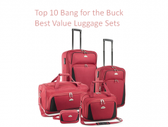 Top 10 Bang for the Buck Best Value Luggage Sets