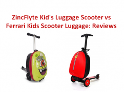 ZincFlyte Kid’s Luggage Scooter vs Ferrari Kids Scooter Luggage: Reviews